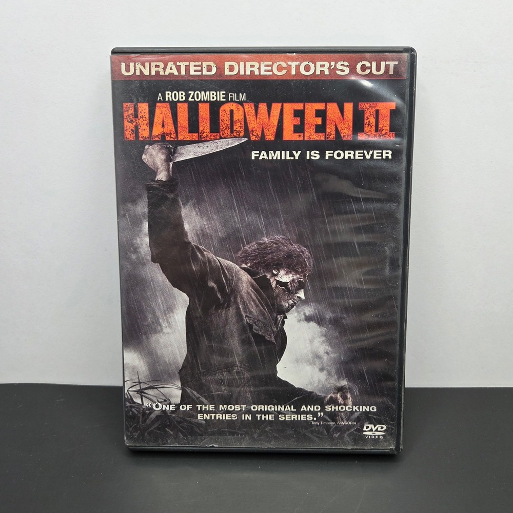 Halloween II DVD Rob Zombie Unrated Director's Cut 2009 Horror Michael Myers